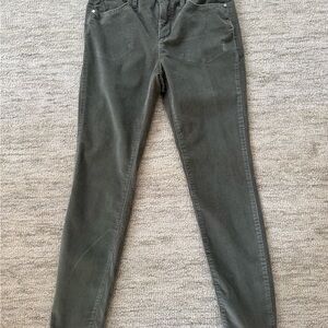 Seven for All MankindOlive Green corduroy Women's Jeans